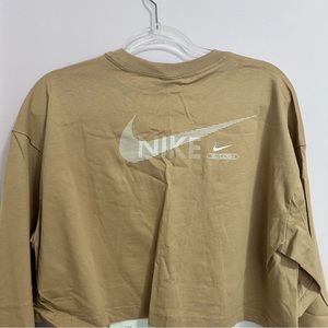 Nike long sleeve crop